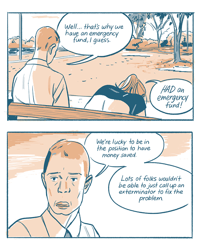 Early Stories Part 3 Panel 19 by Jillian Tamaki for Hazlitt