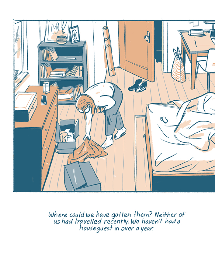 Early Stories Part 3 Panel 5 by Jillian Tamaki for Hazlitt