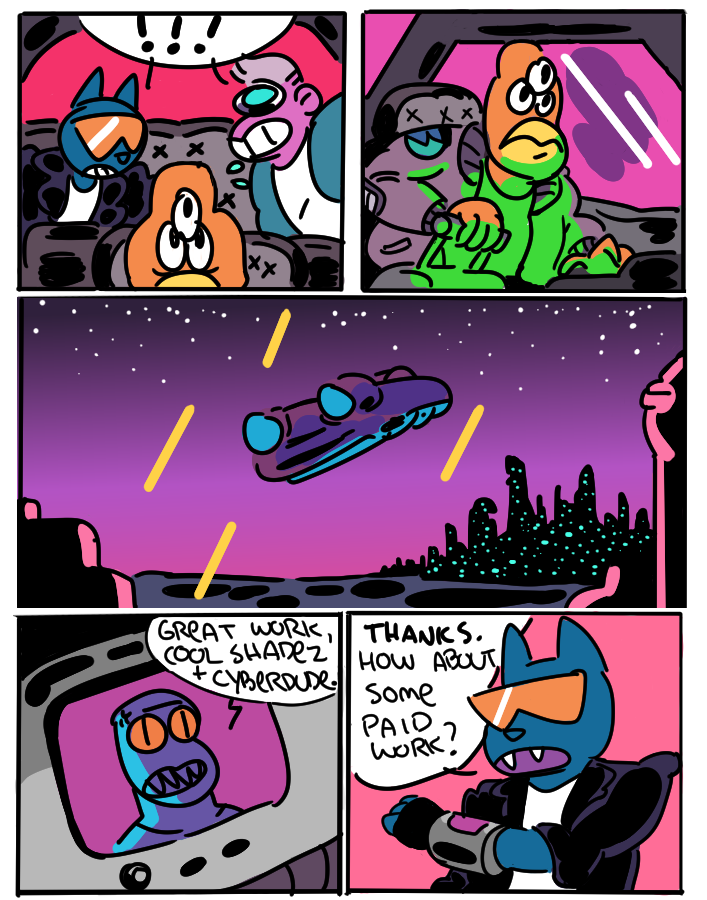 Crime Doers 20XX, A comic by Flynn Nichols for Hazlitt