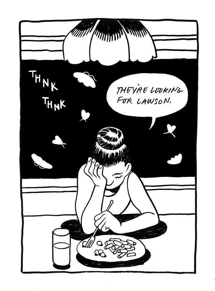 Angels' Share, Part 1 Panel 6 by Kris Mukai for Hazlitt