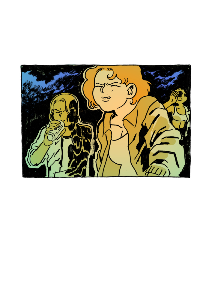 Angels' Share Part 4 Panel 8 by Kris Mukai for Hazlitt