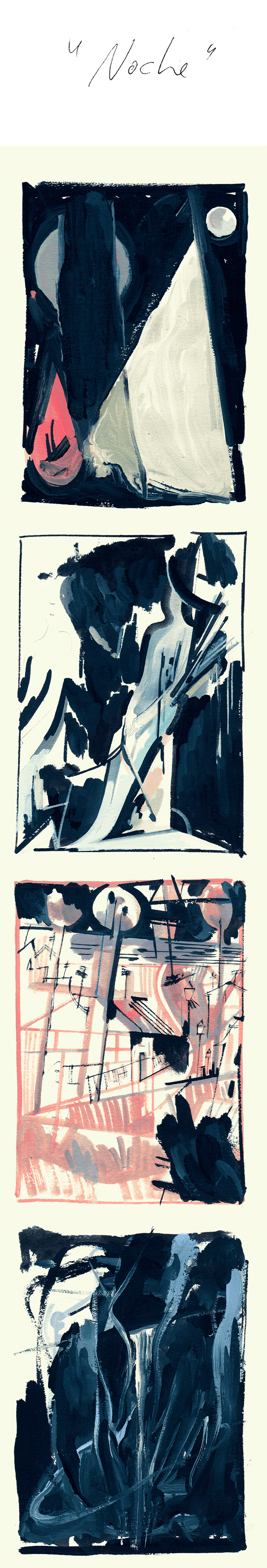 Maurice, Son of Noah Part 5 Panel 10 by Roman Muradov for Hazlitt