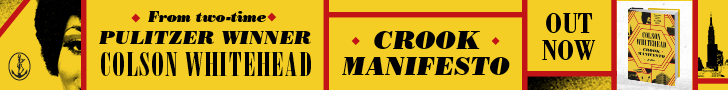 An ad for Crook Manifesto by Colson Whitehead