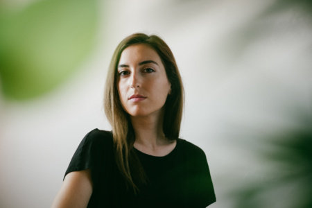 A portrait of the author, wearing a black tshirt 