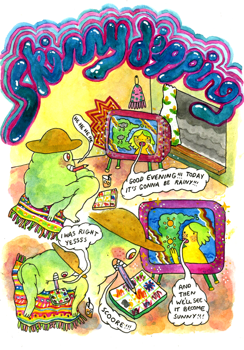 Skinny Dipping Page 1 by Becca Tobin for Hazlitt