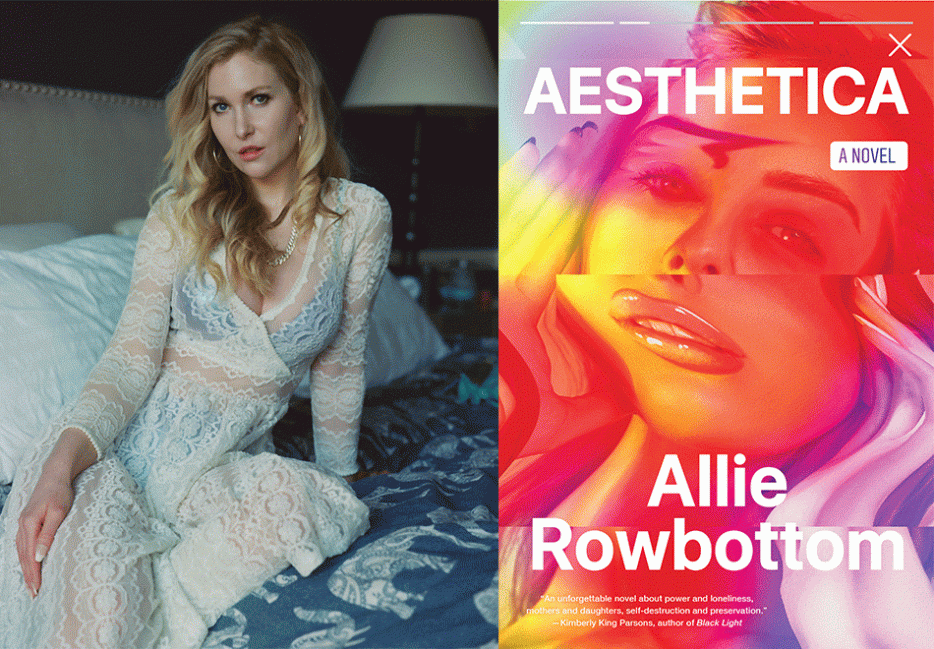 Allie Rowbottom and the cover of Aesthetica