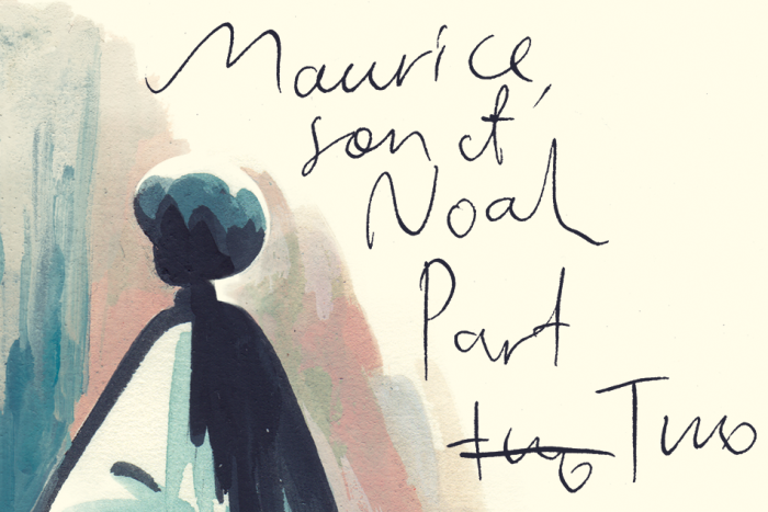 Maurice Son of Noah Part 2 banner by Roman Muradov for Hazlitt