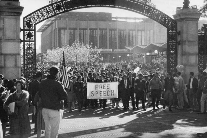 || The Berkeley Free Speech Movement student protest