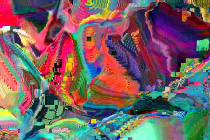 | A still from Escape Spirit VideoSlime, by Takeshi Murata