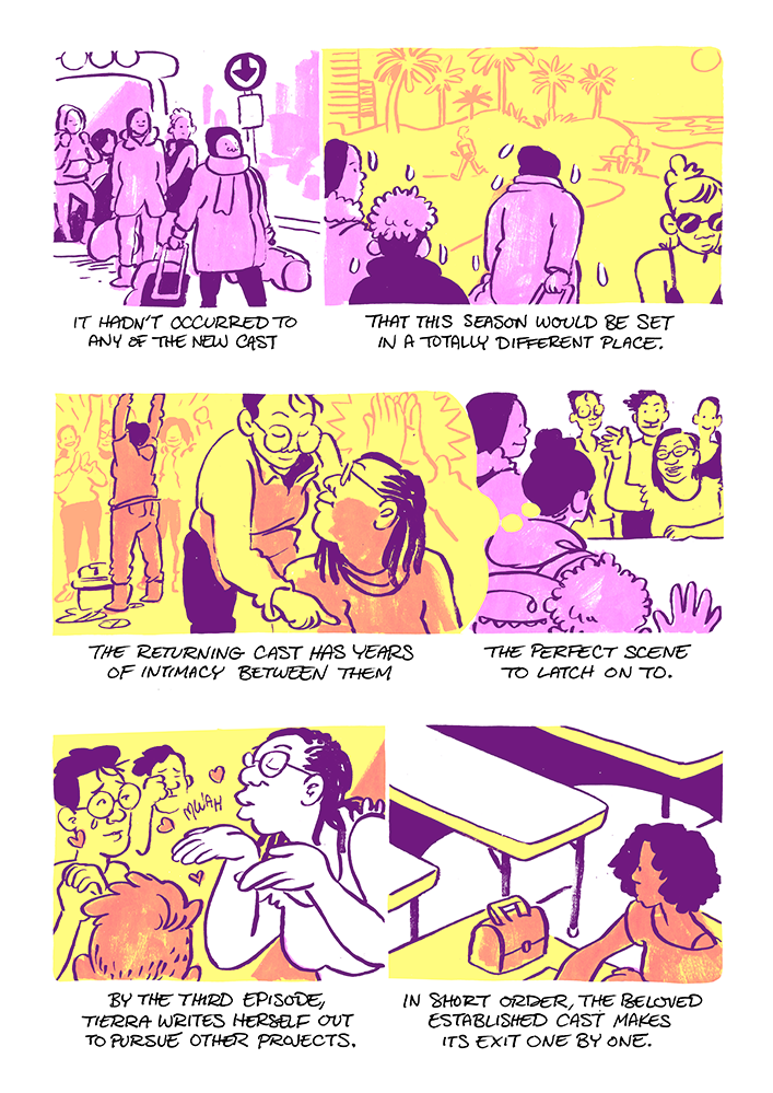 Page 1 of The New Cast by Kevin Czap for Hazlitt