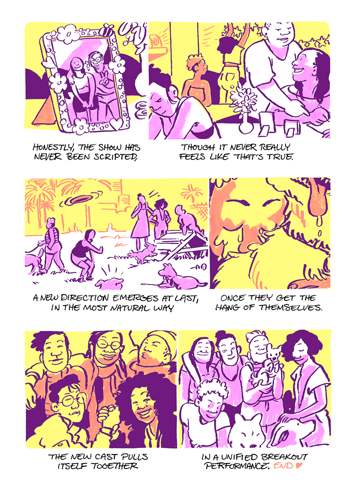 Page 4 of The New Cast by Kevin Czap for Hazlitt